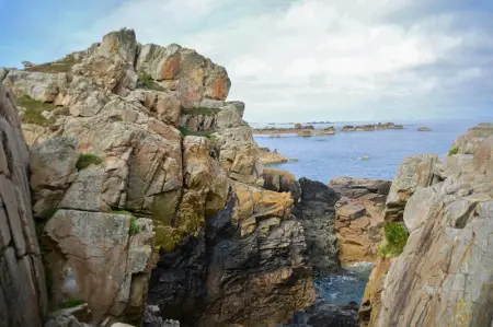 Maison accueillante avec vue sur la mer à Plougrescant - Photo 19