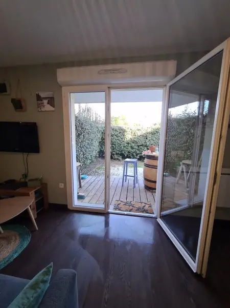 Appartement cosy à Arès - 40 m² - Jardin clôturé - Photo 5