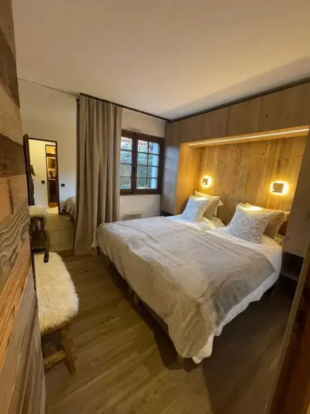 Appartement chaleureux à Megève - 80 m² avec jardin et cheminée. - Photo 6