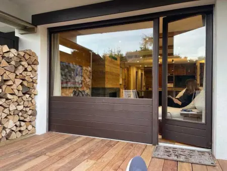 Appartement chaleureux à Megève - 80 m² avec jardin et cheminée. - Photo 9