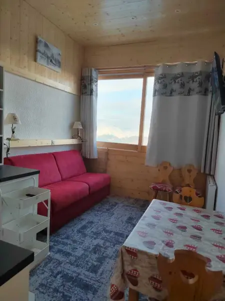 Appartement à Aime la plagne, Studio chaleureux à Aime la Plagne 25 m² en montagne - L1063347