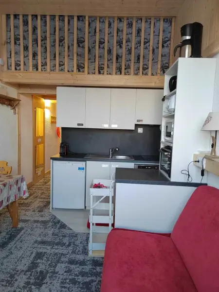 Studio chaleureux à Aime la Plagne 25 m² en montagne - Photo 4