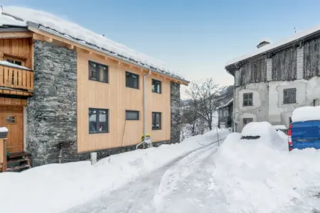 Maison à Courchevel, Maison chaleureuse à Courchevel avec vue sur montagnes - L1063400