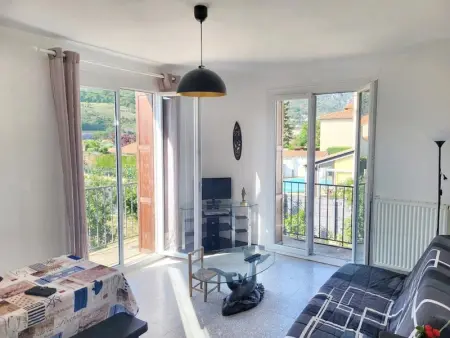 Appartement à Ria Sirach, Appartement charmant à Ria-Sirach avec vue sur montagnes, 80 m² - L1063697