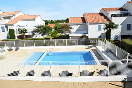 Maison à Vaux sur Mer, Maison charmante à Vaux-sur-Mer avec piscine partagée - L1063741