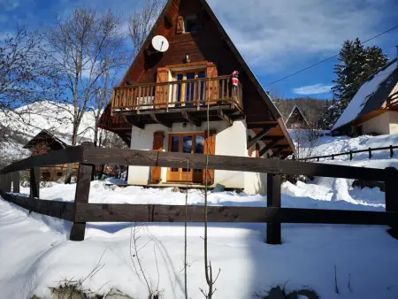 Chalet charmant à Allos, vue, Chalet 4 personnes à Allos - Photo 1