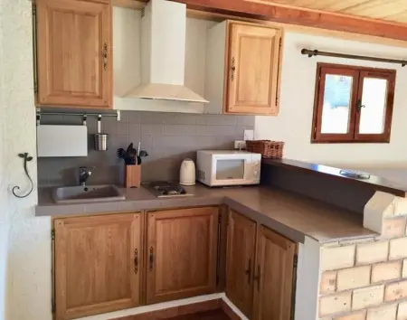 Chalet charmant à Allos, vue, Chalet 4 personnes à Allos - Photo 4