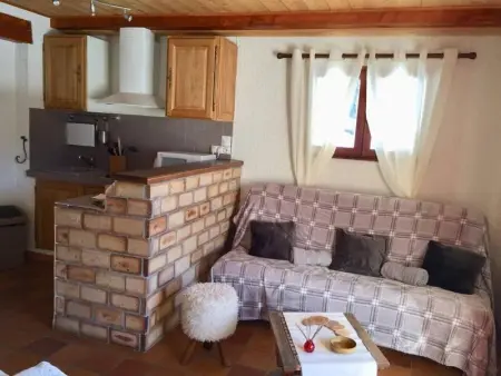 Chalet charmant à Allos, vue, Chalet 4 personnes à Allos - Photo 5