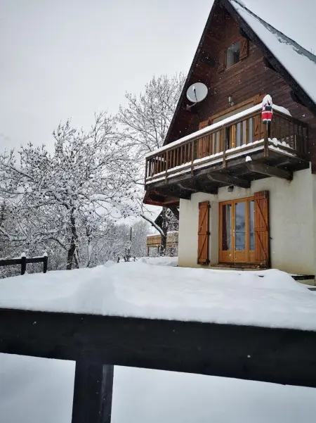 Chalet charmant à Allos, vue, Chalet 4 personnes à Allos - Photo 6