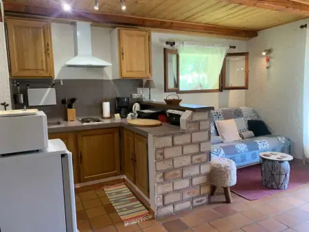 Chalet charmant à Allos, vue, Chalet 4 personnes à Allos - Photo 16