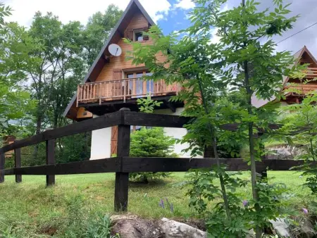 Chalet charmant à Allos, vue, Chalet 4 personnes à Allos - Photo 17