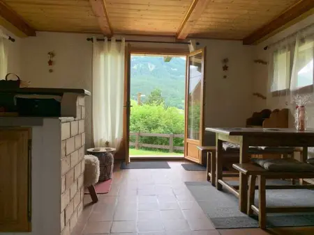 Chalet charmant à Allos, vue, Chalet 4 personnes à Allos - Photo 18