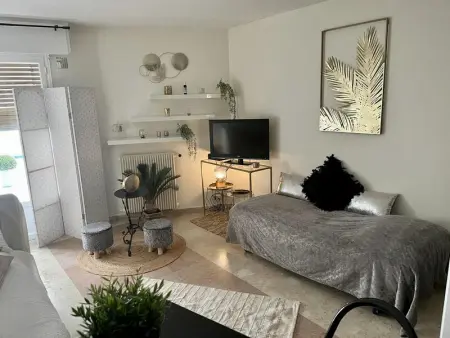 Appartement à Cannes, Studio charmant au cœur de Cannes avec balcon et parking - L1063793