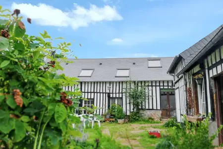 Maison rustique charmante à Sassetot-le-Mauconduit, jardin. - Photo 1