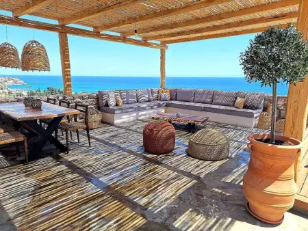 Maison à Rhodes, Maison charmante à Rhodes avec jacuzzi et vue sur la mer - L1063857