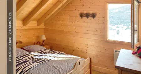 Chalet accueillant avec vue sur la montagne - 180 m² - Valmorel - Photo 16