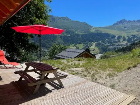 Chalet accueillant avec vue sur la montagne - 180 m² - Valmorel - Photo 24