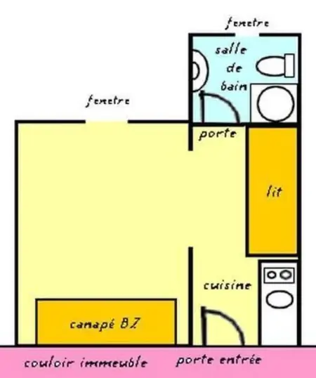 Studio cosy à Uvernet-Fours / 15 m² / Vue montagne - Photo 13