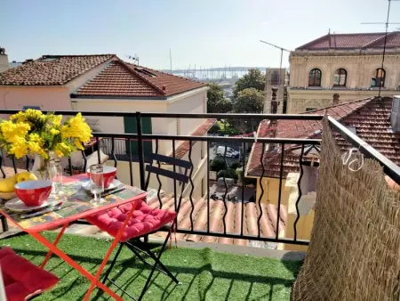 Appartement à Cannes, Studio ensoleillé avec terrasse vue mer à Cannes, 20 m² - L1064332