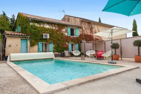 Villa à Beaumes de Venise, Villa Provençale avec Jardin et Piscine Privée à Beaumes-de-Venise - L1064506