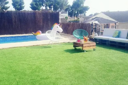 Villa Charmante à El Vendrell + Piscine, Villa 8 personnes à El Vendrell - Photo 12