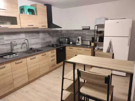 Appartement à Nevy sur Seille, Appartement chaleureux à Nevy-sur-Seille 70 m² avec Wifi - L1064609