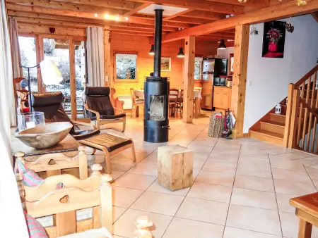 du Bulle, Chalet 8 personnes à Saint Gervais - Photo 5
