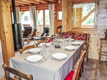 du Bulle, Chalet 8 personnes à Saint Gervais - Photo 11