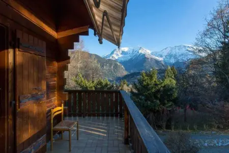 Chalet à Saint Gervais les Bains, Chalet spacieux à Saint-Gervais-les-Bains avec vue montagne - L1064667