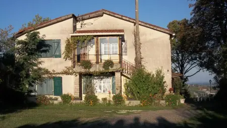 Maison à Moissac, Maison familiale avec piscine partagée à Moissac, jardin - L1064762