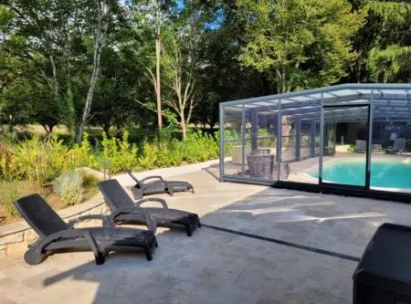 Villa confortable à Carlux avec piscine privée et jardin - Photo 2