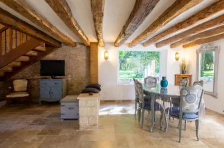 Villa confortable à Carlux avec piscine privée et jardin - Photo 4