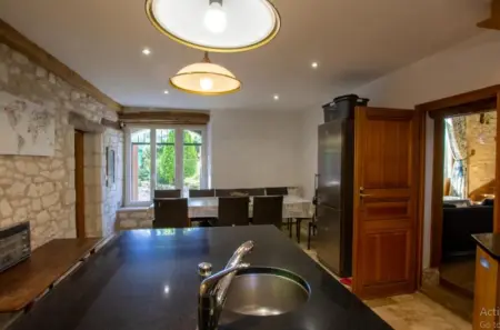 Villa confortable à Carlux avec piscine privée et jardin - Photo 12