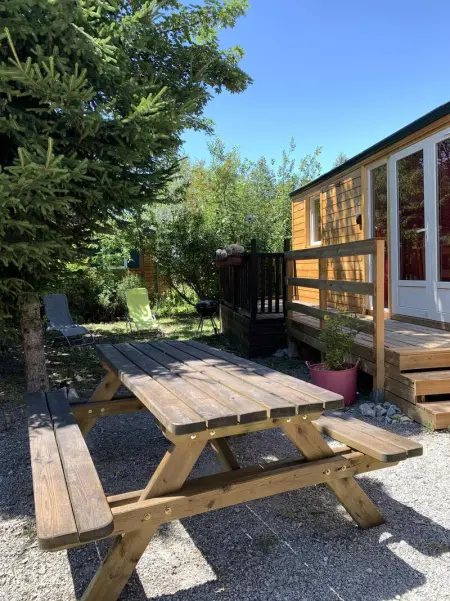 Chalet charmant à Saint-Léger-les-Mélèzes avec vue sur la montagne - Photo 5