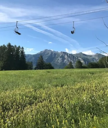 Chalet charmant à Saint-Léger-les-Mélèzes avec vue sur la montagne - Photo 13