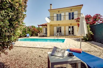 Villa à Mouzaki, Villa romantique avec piscine privée à Mouzaki - L1065110