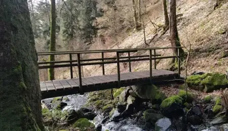 Chalet cosy à Ranspach dans un camping avec piscine partagée - Photo 13