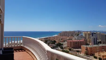 Appartement à La Manga, Appartement duplex avec solarium à La Manga, vue 360° - L1065209