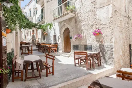 Appartement charmant à Vieste avec balcon et vue sur jardin - Photo 16