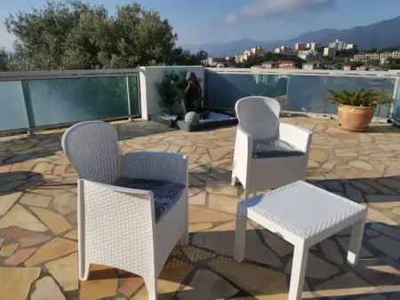 Appartement Vue Mer à Bastia, terrasse et piscine privée. - Photo 37