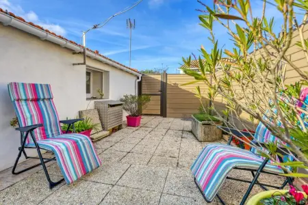 Maison à L'Épine, Maison charmante à L'Épine avec jardin clôturé et terrasse - L1065462