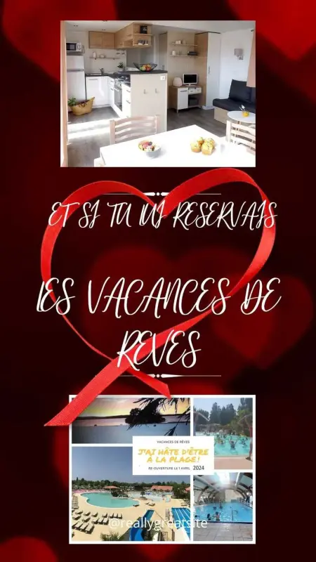 Bungalow Confort Gastes Jacuzzi, Bungalow 6 personnes à Gastes - Photo 15