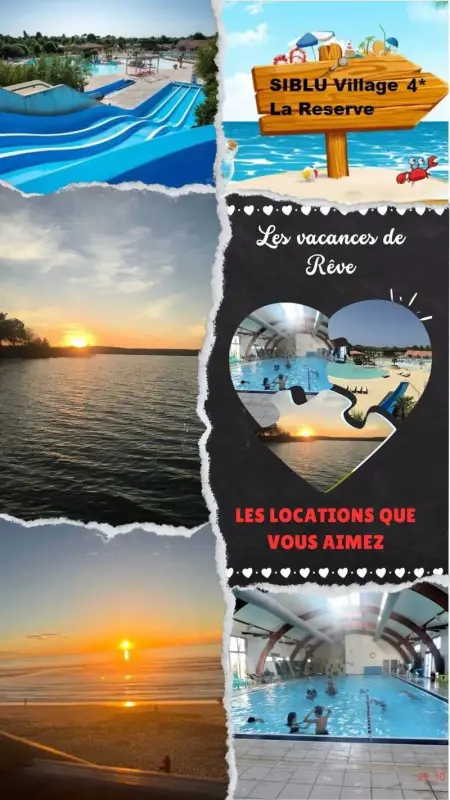 Bungalow Confort Gastes Jacuzzi, Bungalow 6 personnes à Gastes - Photo 21