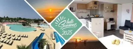 Bungalow Confort Gastes Jacuzzi, Bungalow 6 personnes à Gastes - Photo 23