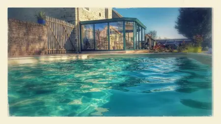 Maison confortable à Saint-Germain-du-Pert avec piscine privée - Photo 21