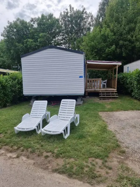 Bungalow à Onzain, Bungalow confortable à Onzain avec piscine partagée - L1065650