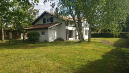 Villa spacieuse à Sainte-Eulalie-en-Born, terrasse, piscine privée - Photo 5