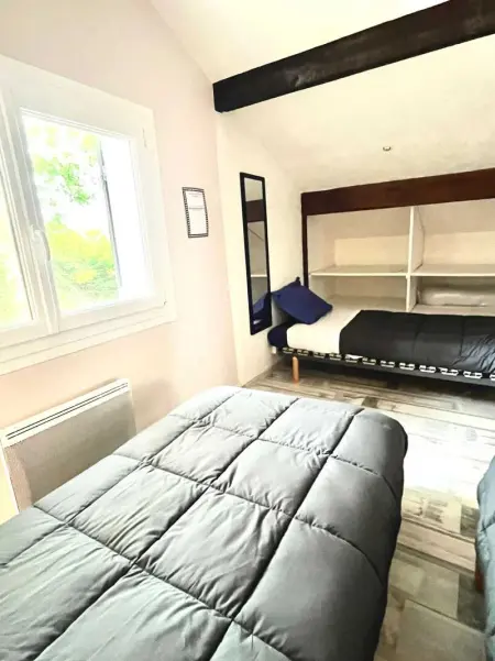 Villa spacieuse à Sainte-Eulalie-en-Born, terrasse, piscine privée - Photo 16