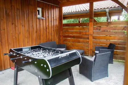 Villa spacieuse à Sainte-Eulalie-en-Born, terrasse, piscine privée - Photo 25