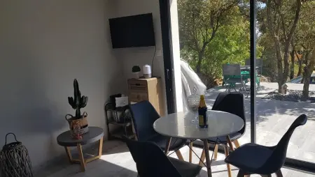 Charmante Maison avec jardin à Mornas, Maison 2 personnes à Mornas - Photo 11